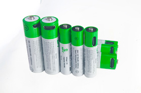 1.5V  2600mWh AA AAA 5號(hào)7號(hào)帶Type-c口充電